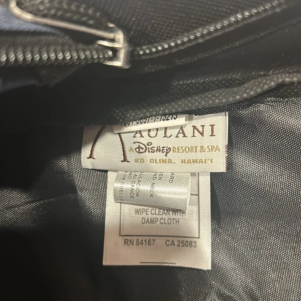 Aulani Disney resort and spa backpack. 3 zippered pockets and two netted sides. - Picture 9 of 9